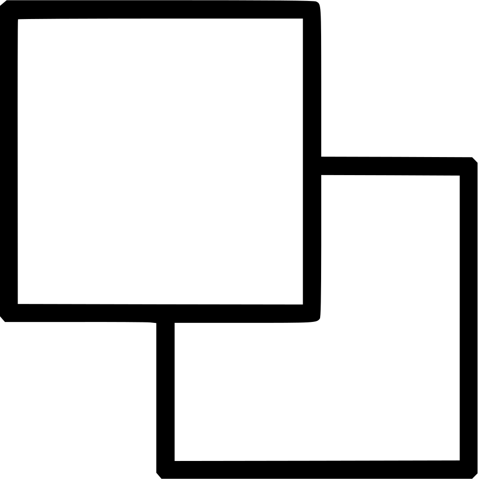 Box Overlay Comments - Difference Icon Png (981x982), Png Download