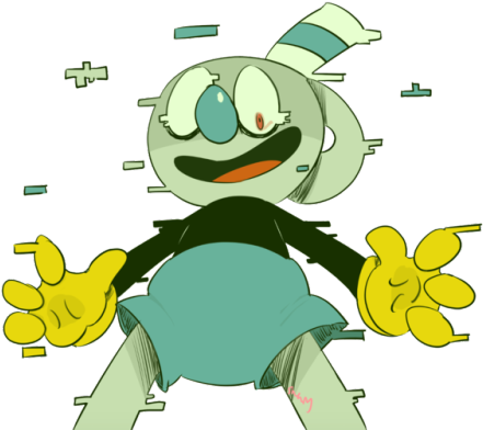 Glitch Clipart Transparent - Cartoon (500x412), Png Download