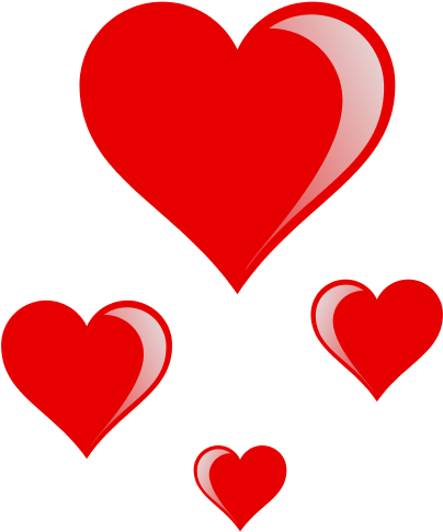 Https - //static - Tvtropes - Org/pmwiki/pub/images/ - Valentine Hearts Clip Art (350x419), Png Download