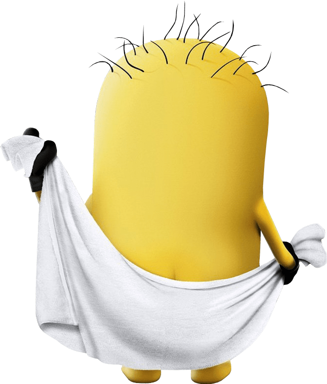 Minion Towel Png - Minions Bathroom (731x828), Png Download