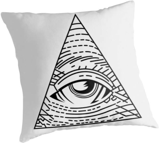 Illuminati Eye Png Download " - Illuminati Coloring Page (875x875), Png Download