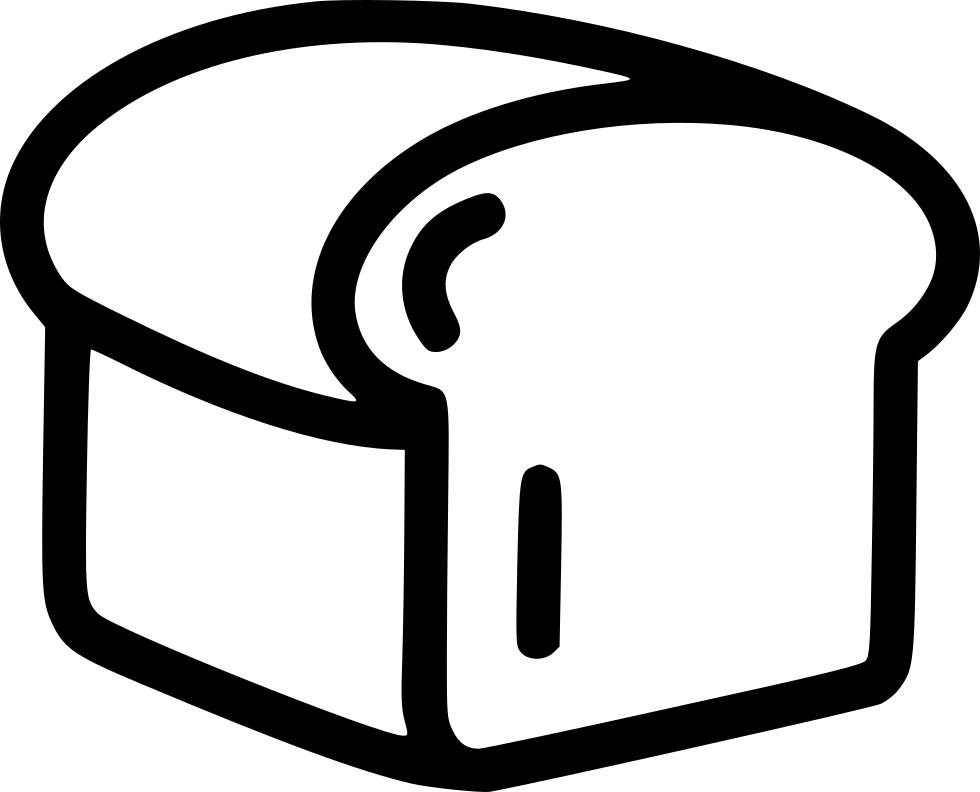 Bread Free Icon - Bread Icon Transparent (980x792), Png Download