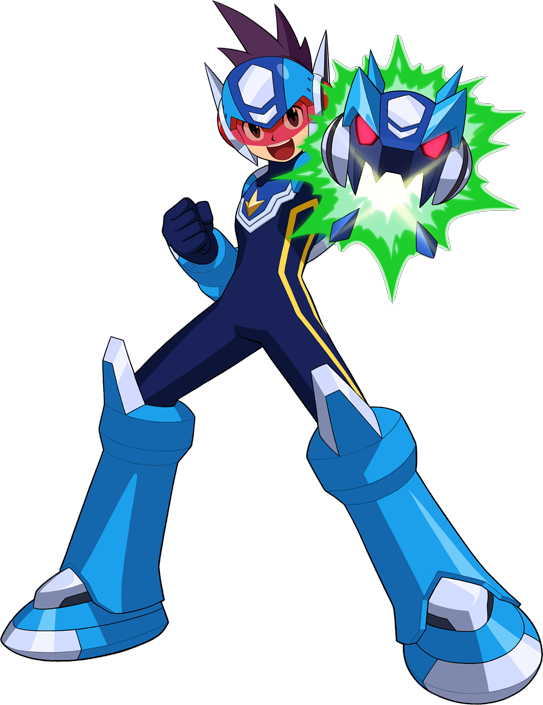 Megaman ◊ - Megaman Star Force Mega Man (543x705), Png Download