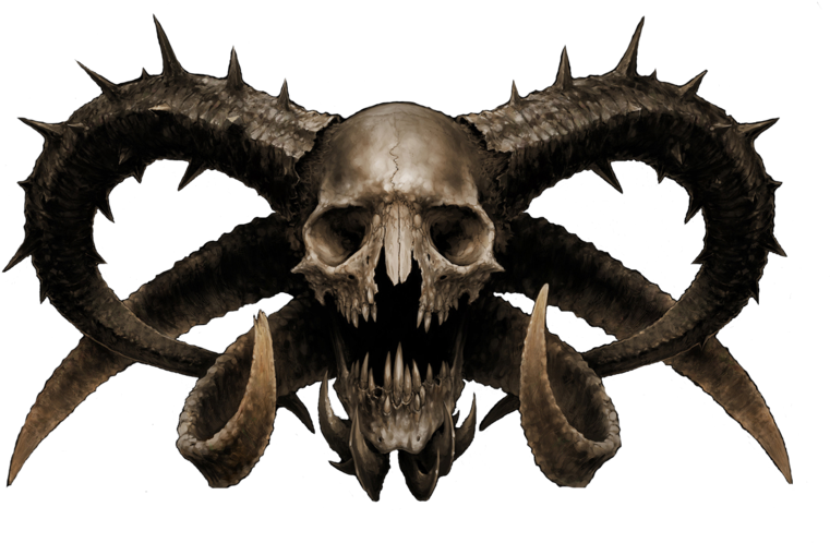 Skull Horns Png Png Free Stock - Satanic Bible & Satanic Rituals [book] (900x563), Png Download