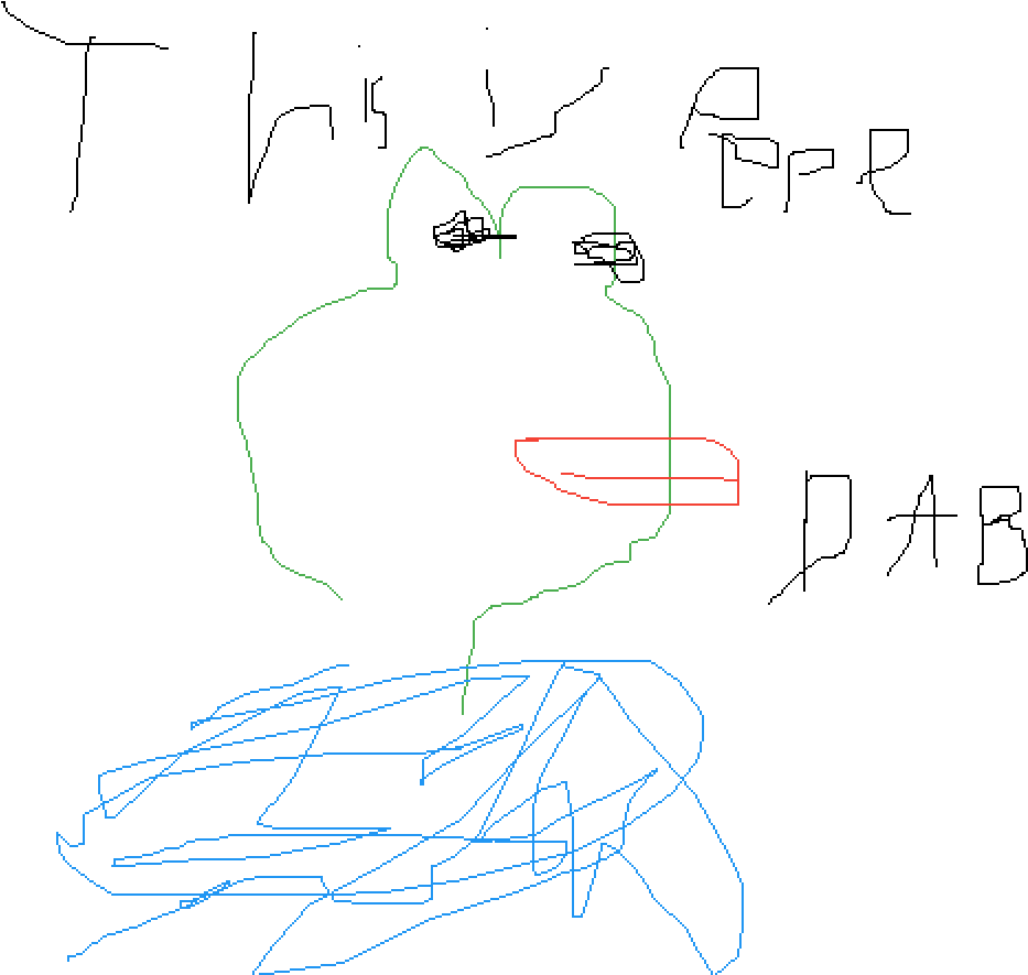 Eeeeeeeee Im Bored - Sketch (1000x1000), Png Download