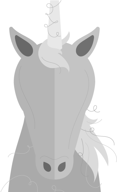The Unicorn - Cartoon (649x649), Png Download