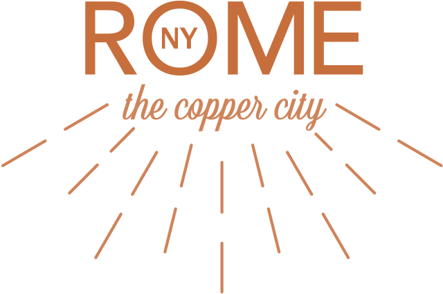 Copper City Logo Starburst - Rome Ny Copper City (682x445), Png Download