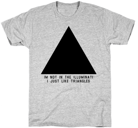 Not In The Illuminati Mens T-shirt - I M Surrounded By Idiots Shirt (484x484), Png Download