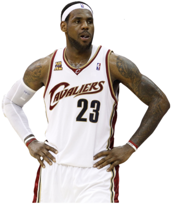 Earnings - Lebron James With Transparent Background (337x400), Png Download
