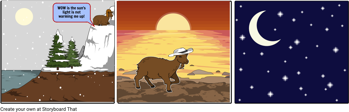 Frozen Goat - Cartoon (1164x385), Png Download