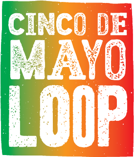 Out & About Presents The Cinco De Mayo Loop In Wilmington - Cinco De Mayo Loop 2019 (333x369), Png Download