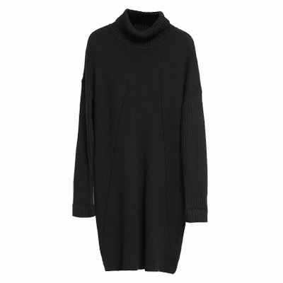 Turtleneck Sweaters Png Image - Houtje Touwtje Jas Dames (400x400), Png Download