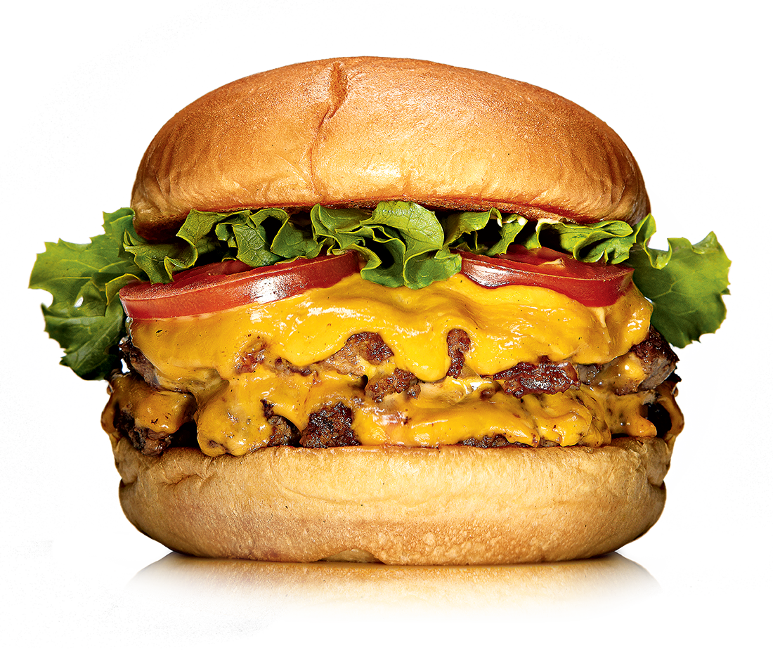 Shack Burger Png - Burger Transparent (1100x925), Png Download