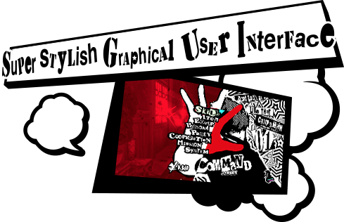 Super Stylish Graphical User Interface - Persona 5 Interface (489x316), Png Download