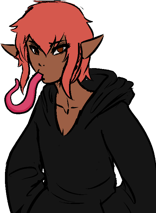 Pencil-comics, Clothes, Dark Skin, Dragon, Hoodie, - Illustration (720x720), Png Download