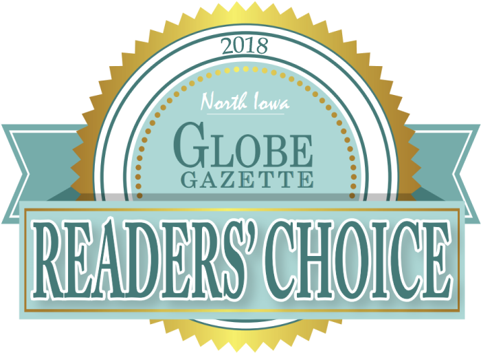 Voted Best In - Globe Gazette Readers Choice 2018 (711x519), Png Download