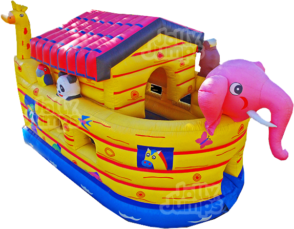 Noah's Ark Xl - Jolly Jumps (600x471), Png Download