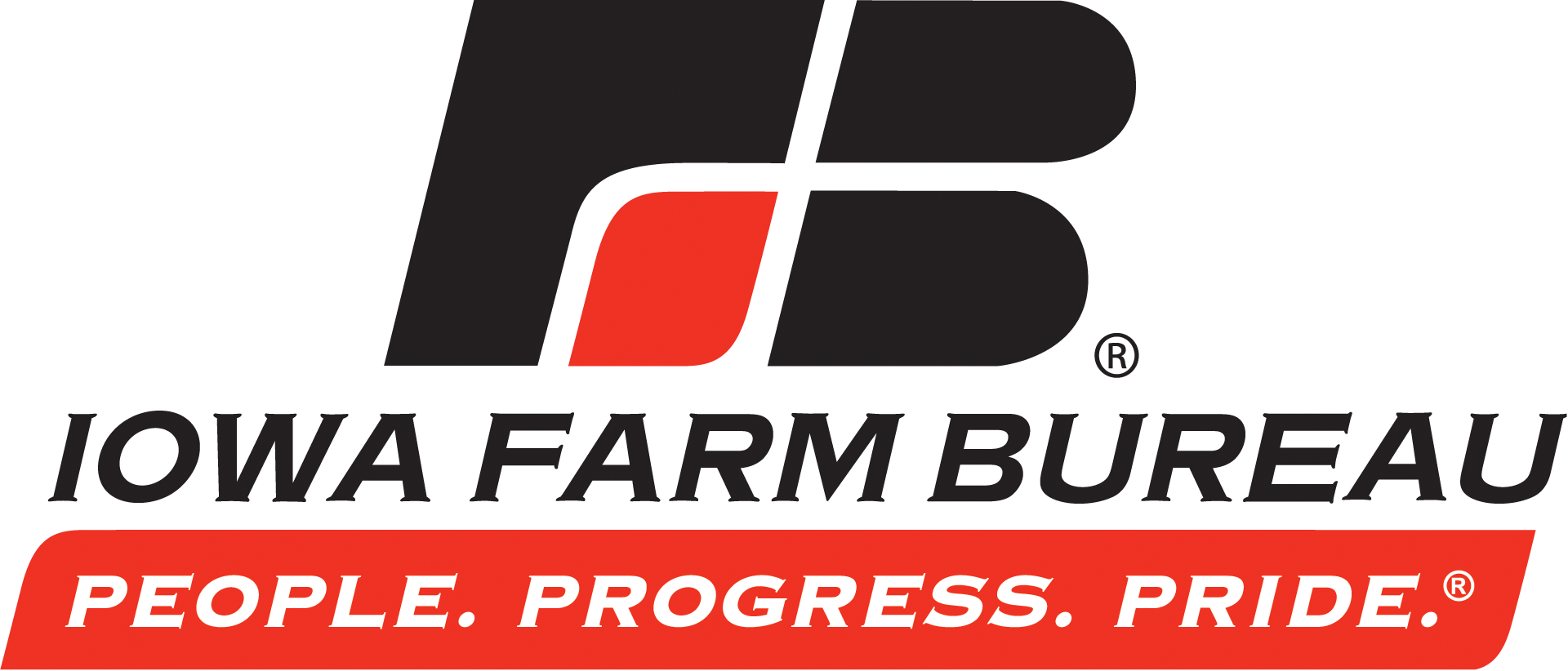 Iowa Farm Bureau Logo (1920x822), Png Download