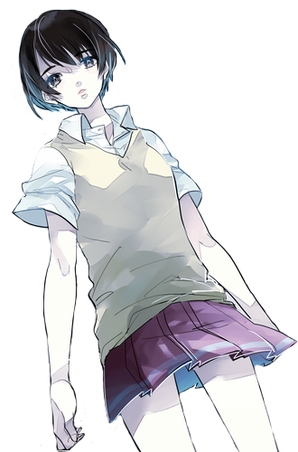 Transparent - Original - - Anime Png (500x625), Png Download