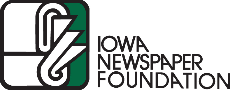 The Mission Of The Iowa Newspaper Foundation Is To - Iowa Newspaper Association Logo (789x309), Png Download