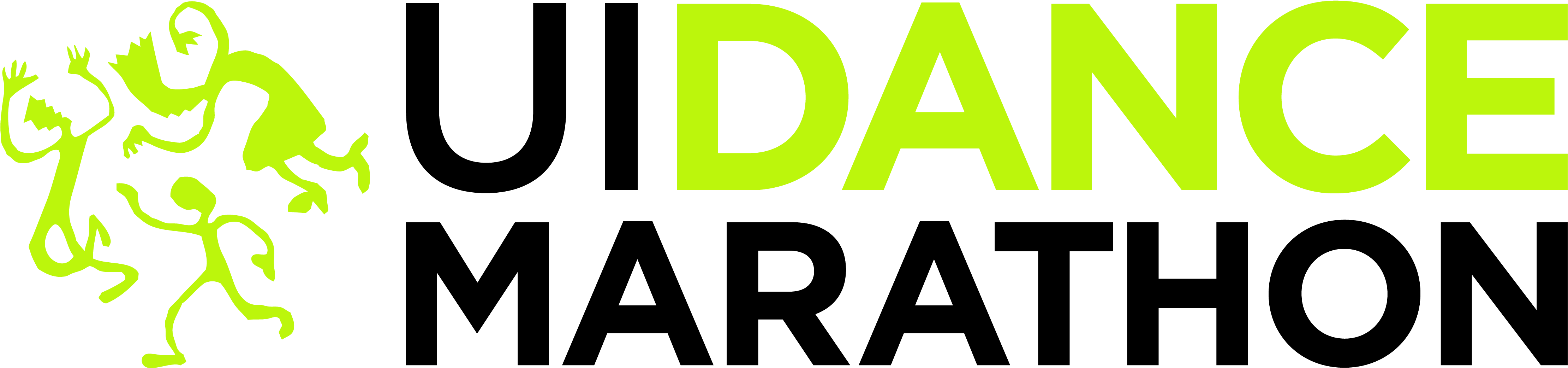 University Of Iowa Dance Marathon Gives $2 Million - University Of Iowa Dance Marathon Logo (4625x1325), Png Download