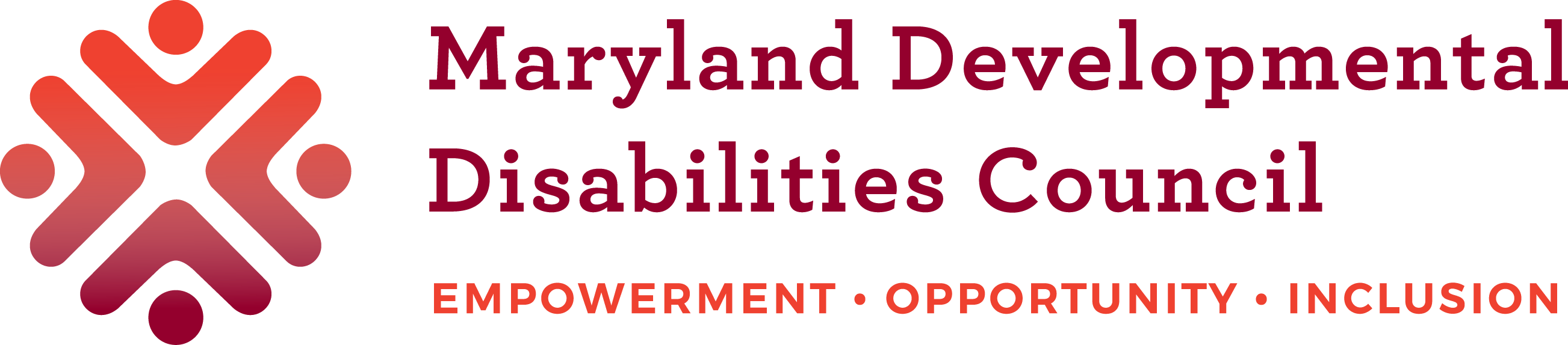 Mddc Logo Maryland Development Disabilities Council - Faiz Ahmad Faiz (2605x574), Png Download
