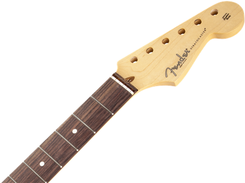 American Standard Stratocaster® Neck, 22 Medium Jumbo - Rosewood Telecaster Replacement Neck (600x401), Png Download