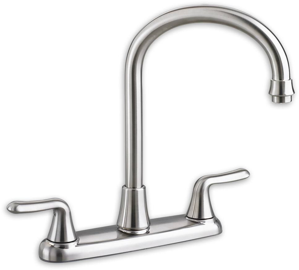 Colony Soft 2 Handle High Arc Kitchen Faucet American - American Standard Colony Soft (1000x1000), Png Download