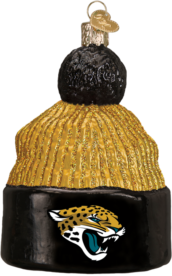Jacksonville Jaguars Beanie Ornament (1024x1024), Png Download