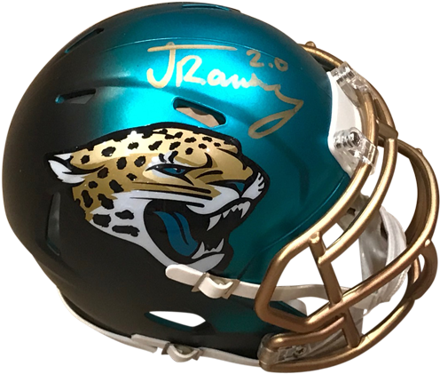 Jalen Ramsey Autographed Jacksonville Jaguars Mini - Jacksonville Jaguars Address Logo (500x500), Png Download