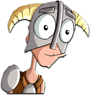 Skyrim Cartoon-dovahkiin Skyrim Cartoon Dovahkiin - Dovahkiin Cartoon (401x401), Png Download