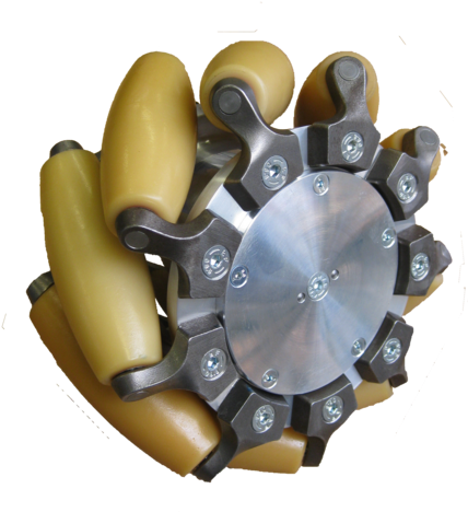 Meacnum Rad - Mecanum Wheel (440x468), Png Download