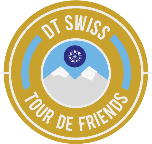 Dt Swiss X Rad Race Tour De Friends 2018 Logo - Born To Ride (521x521), Png Download