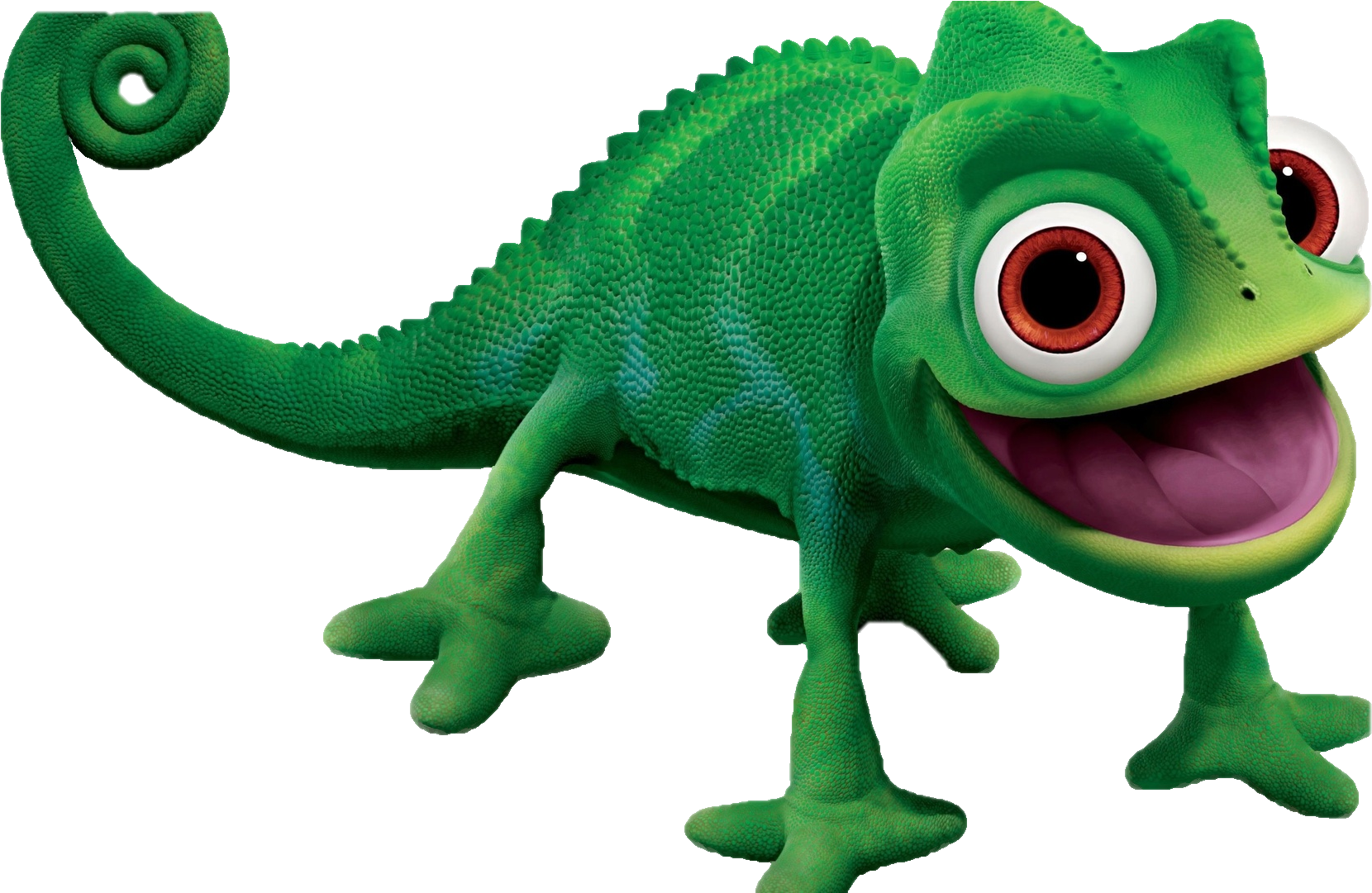 Chameleon Cartoon - Pascal From Tangled (1920x1080), Png Download