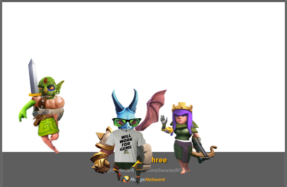 Team Of Three Character - Clash Of Clans France (960x624), Png Download