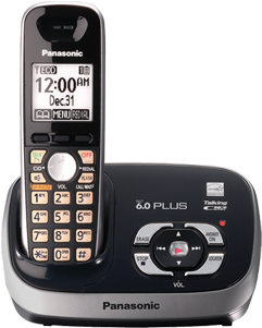 Panasonic Kx-tg6531 Cordless Phone - Panasonic Kx Tg6511 (400x300), Png Download
