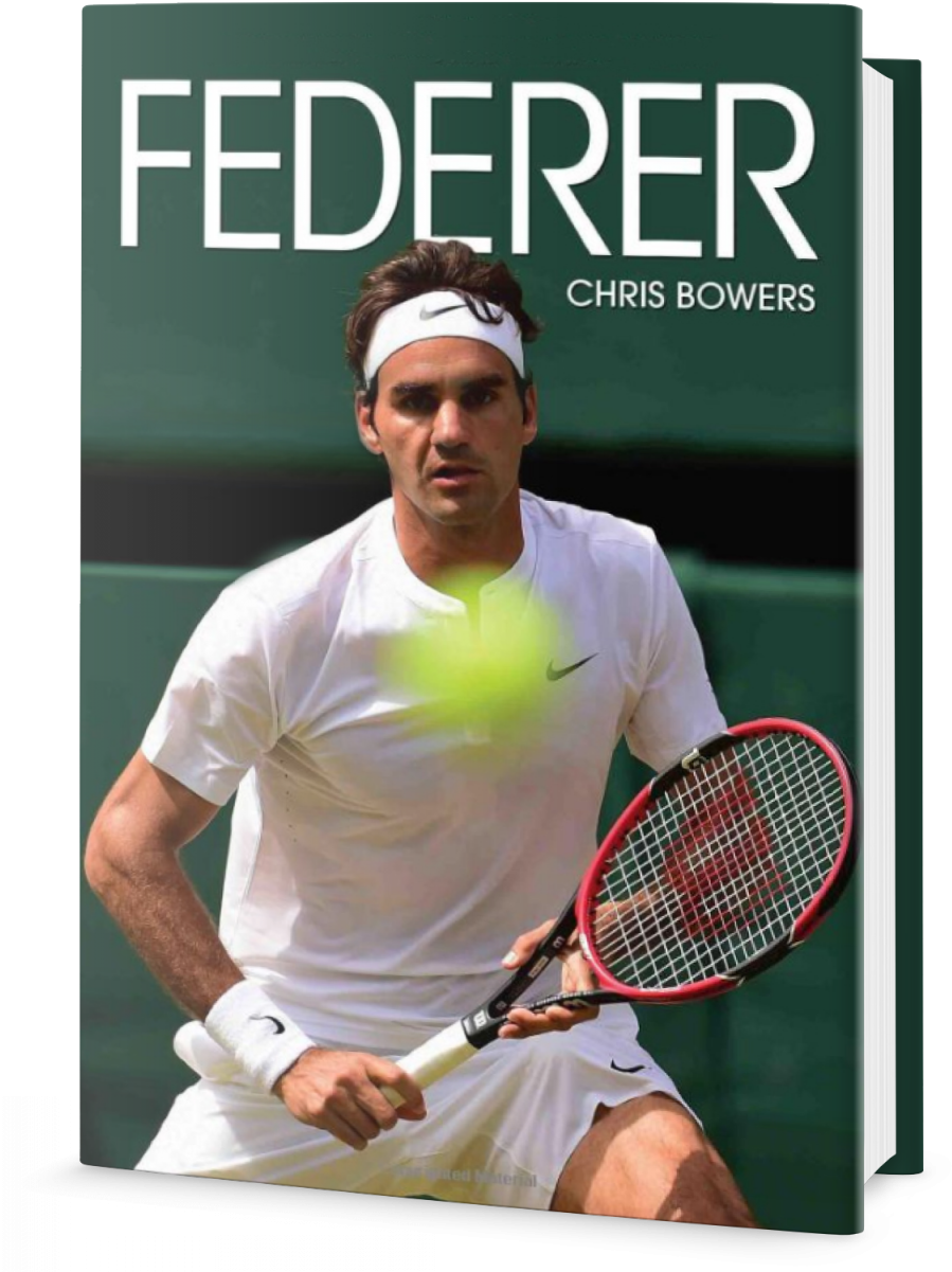 Federer - Federer By Chris Bowers (915x1200), Png Download