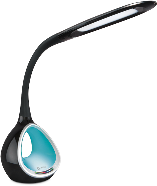Ottlite Led Lamps - Ottlite Led Desk Lamp With Color Changing Tunnel & (700x700), Png Download