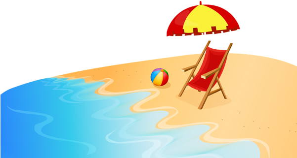 0, - Summer Clipart Transparent Background (600x331), Png Download