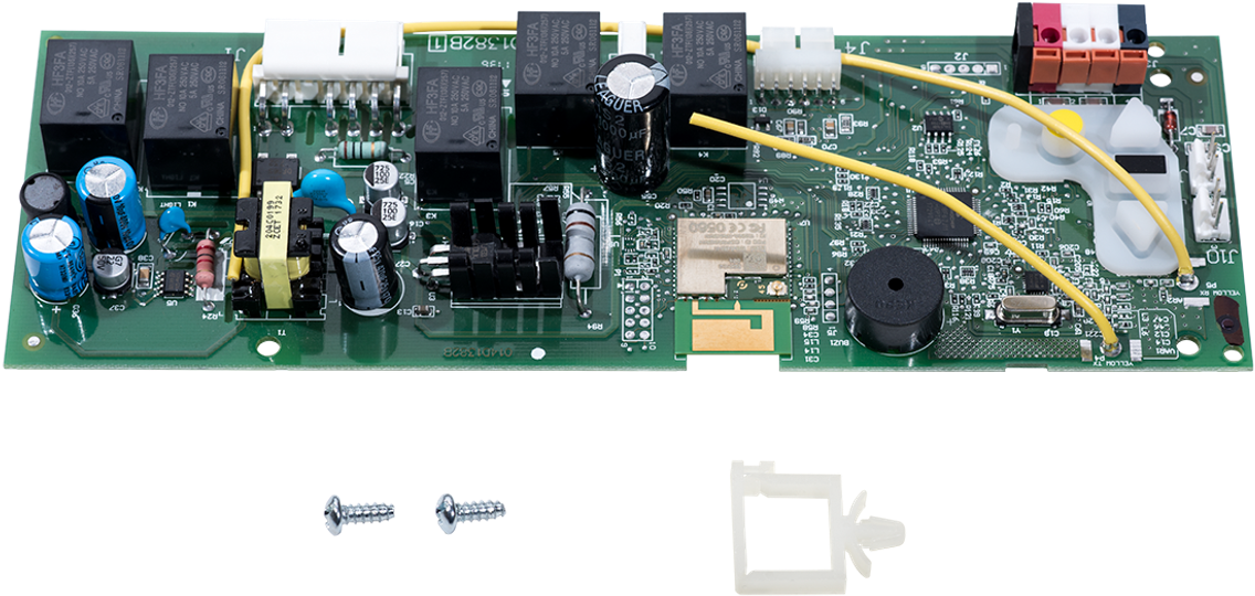 050actwflk Receiver Logic Board Ac Wifi Lock Capable - Liftmaster 050actwflk Circuit Board Garage Door Opener (1240x1240), Png Download