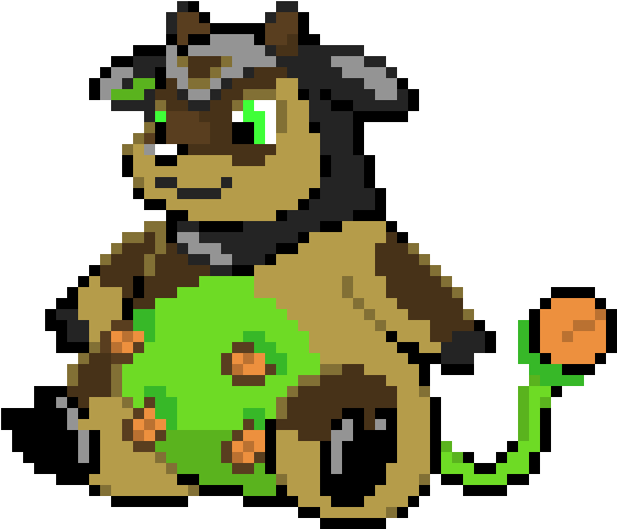 Grass/ground Miltank - Articuno Sprite Gif (590x520), Png Download