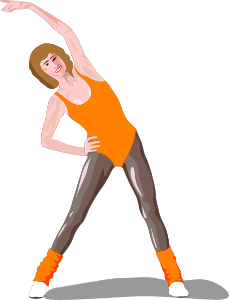 Exercise Clip Art (456x596), Png Download