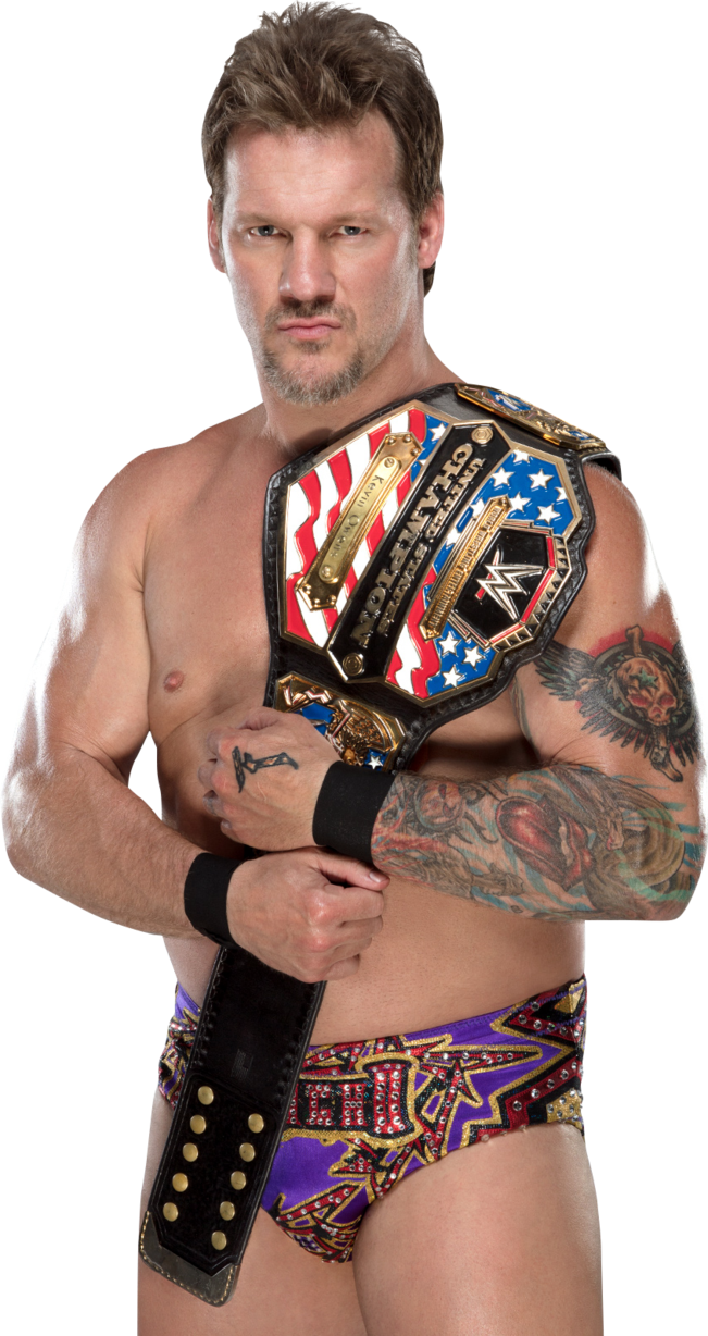 Thumb Image - Chris Jericho Wwe Us Champions (651x1228), Png Download