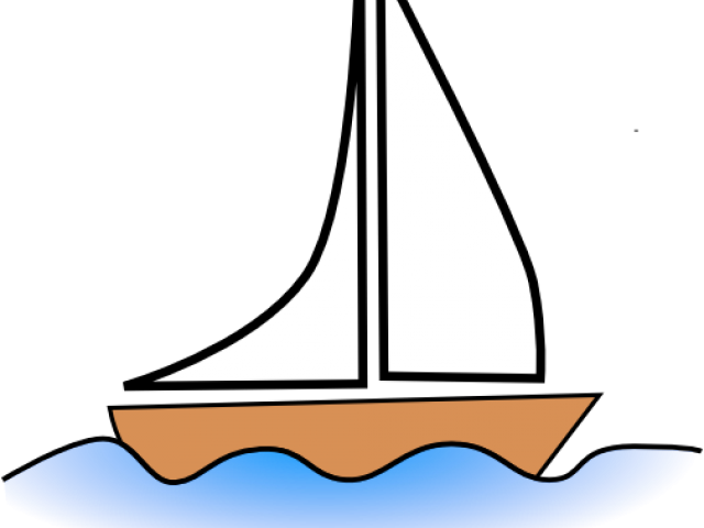 Sailboat Clipart Yacht - Boat Clip Art (640x480), Png Download