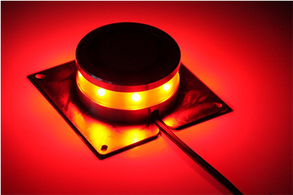 Amazing Warning Light With Indicator Light Png - Flame (422x444), Png Download