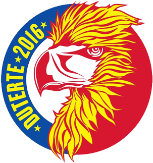 Du30 Png - Duterte For President Logo (350x350), Png Download