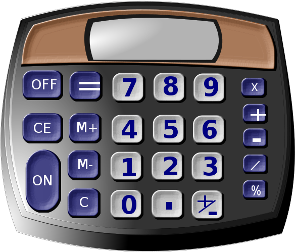 3d Calculator Clipart (800x566), Png Download
