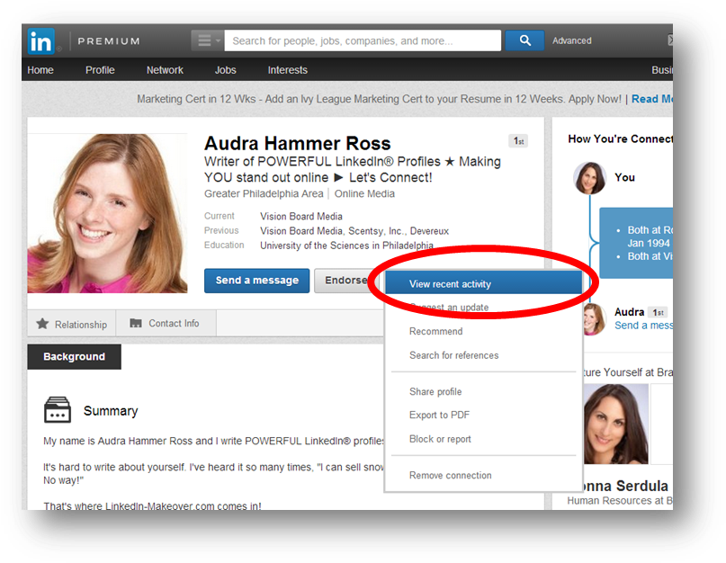 Linkedin Activity Feed Is Back - Linkedin Activity (821x638), Png Download