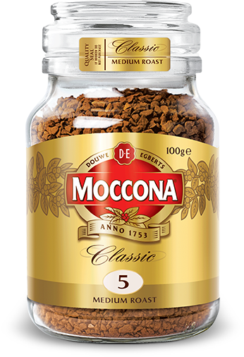Classic Medium Roast - Moccona Instant Coffee (555x520), Png Download