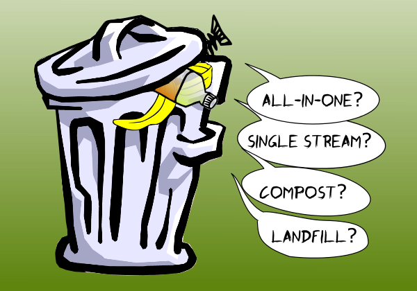 Harrisonburg Garbage Updates And Options - Stop Being Useless Be Pizza Tile Coaster (600x420), Png Download